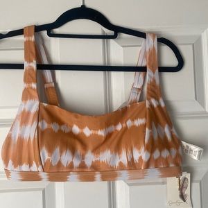 Jessica Simpson Goldie Bikini Top NWT